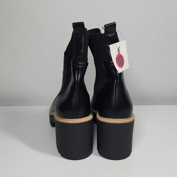 Dolce Vita Trooper Platform Chelsea Boots Women's Size 10 Black - Picture 4 of 12